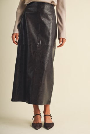 Westside Croc Skirt - Jupe NYC