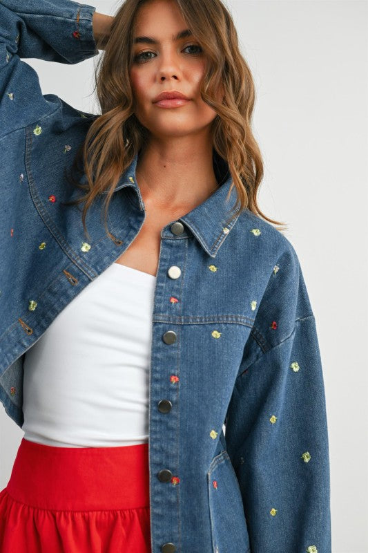 Daisy Denim Jacket - Jupe NYC
