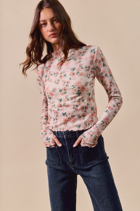 Magnolia Floral Top - Jupe NYC