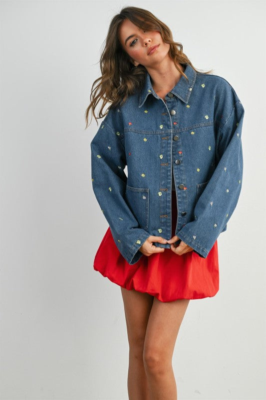 Daisy Denim Jacket - Jupe NYC