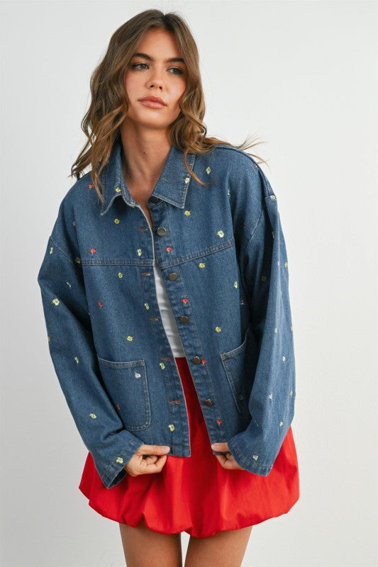 Daisy Denim Jacket - Jupe NYC