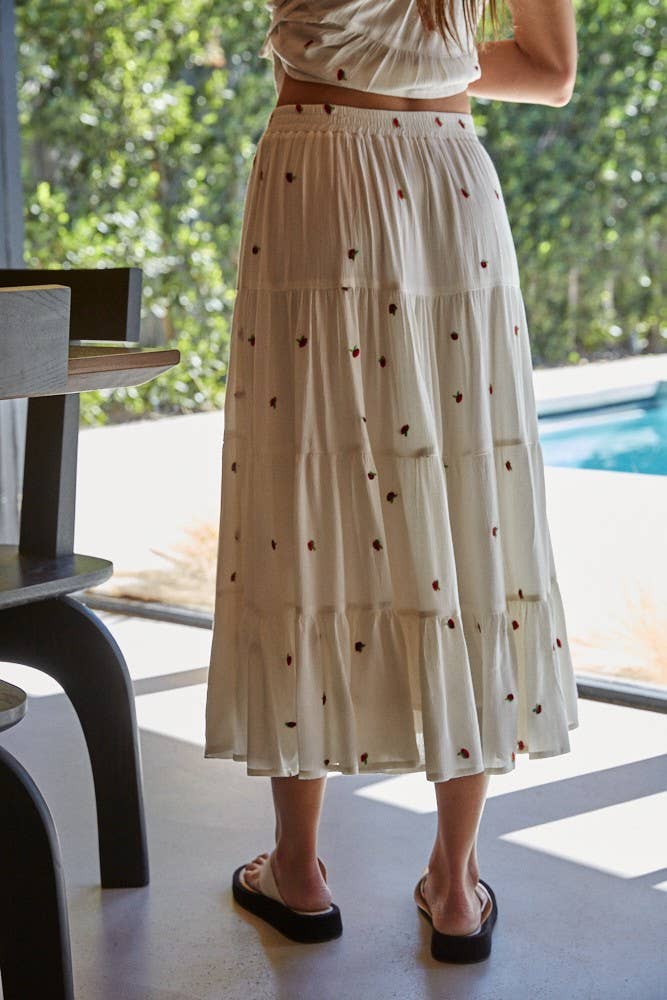 Strawberry Fields Skirt - Jupe NYC