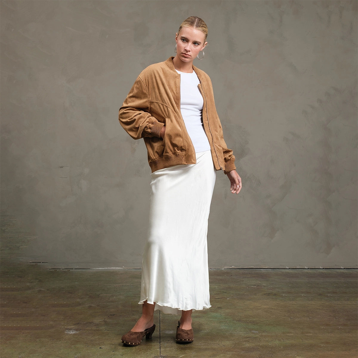 Luxe Slip Skirt - Jupe NYC