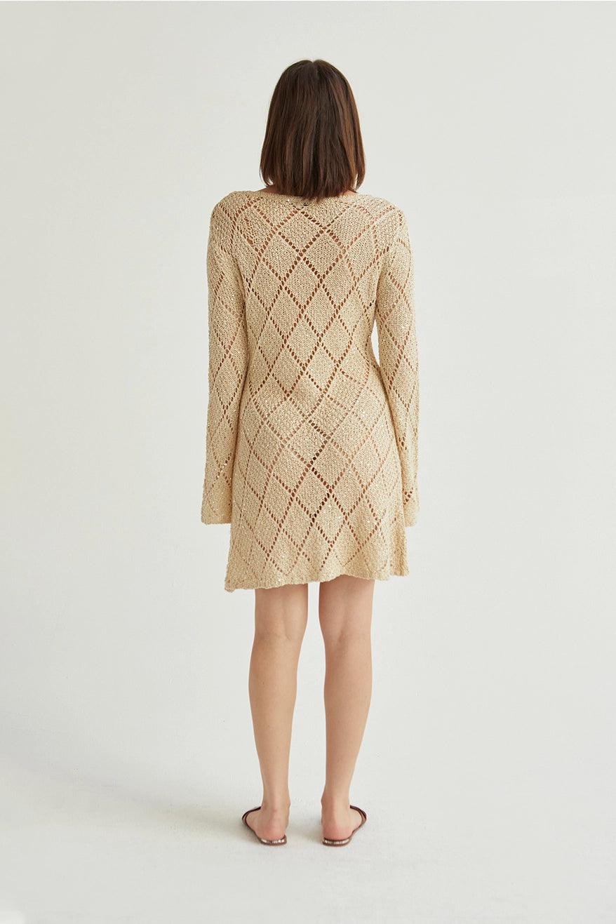 Gilded Cover Up Dress - Jupe NYC