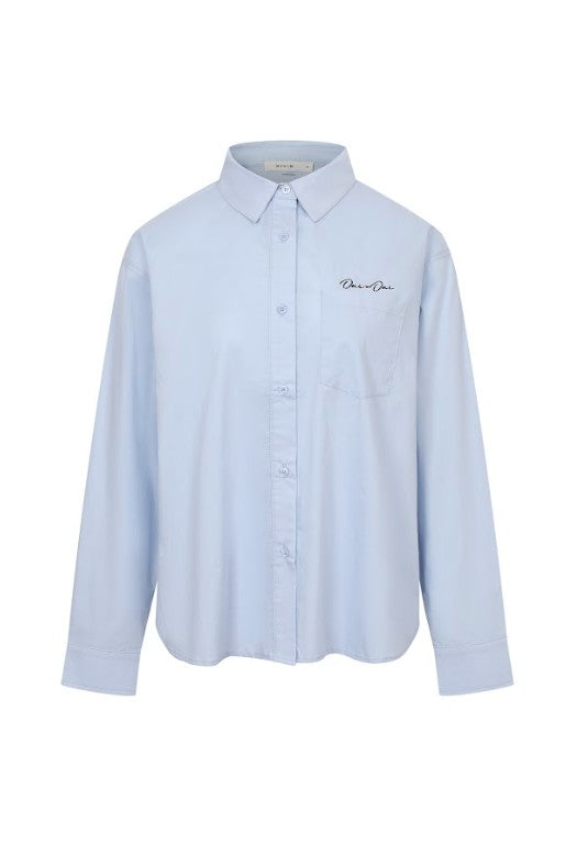 Oui Oui Button Down Shirt - Jupe NYC