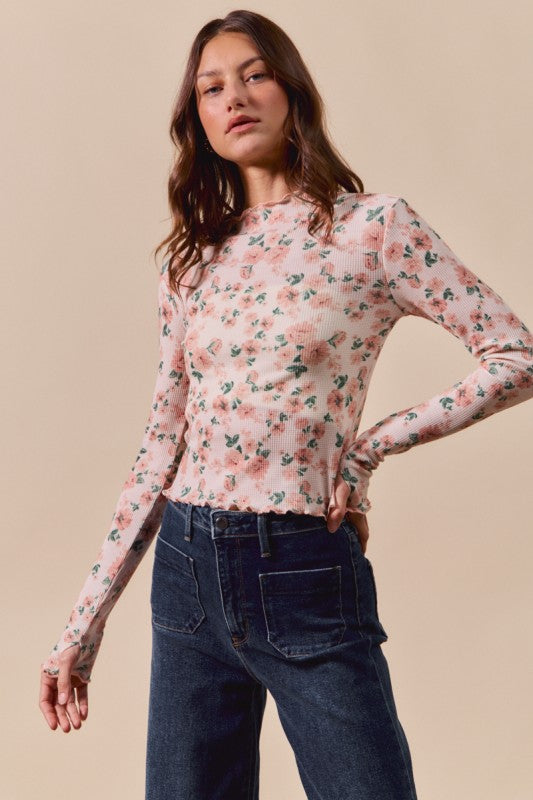 Magnolia Floral Top - Jupe NYC