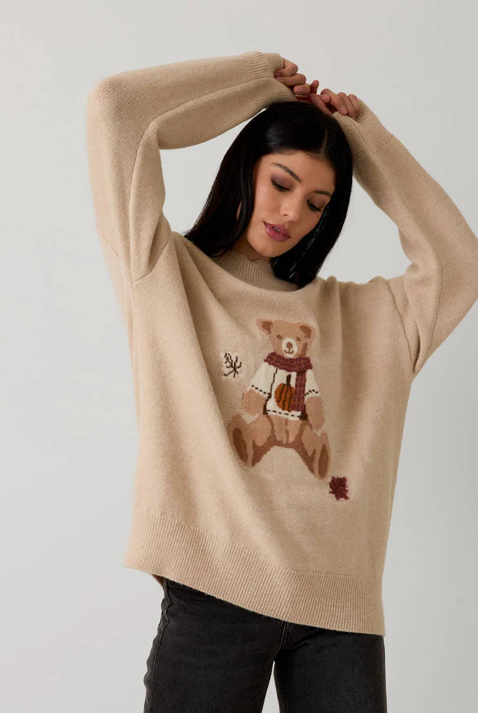 Cozy Cub Knit Sweater - Jupe NYC