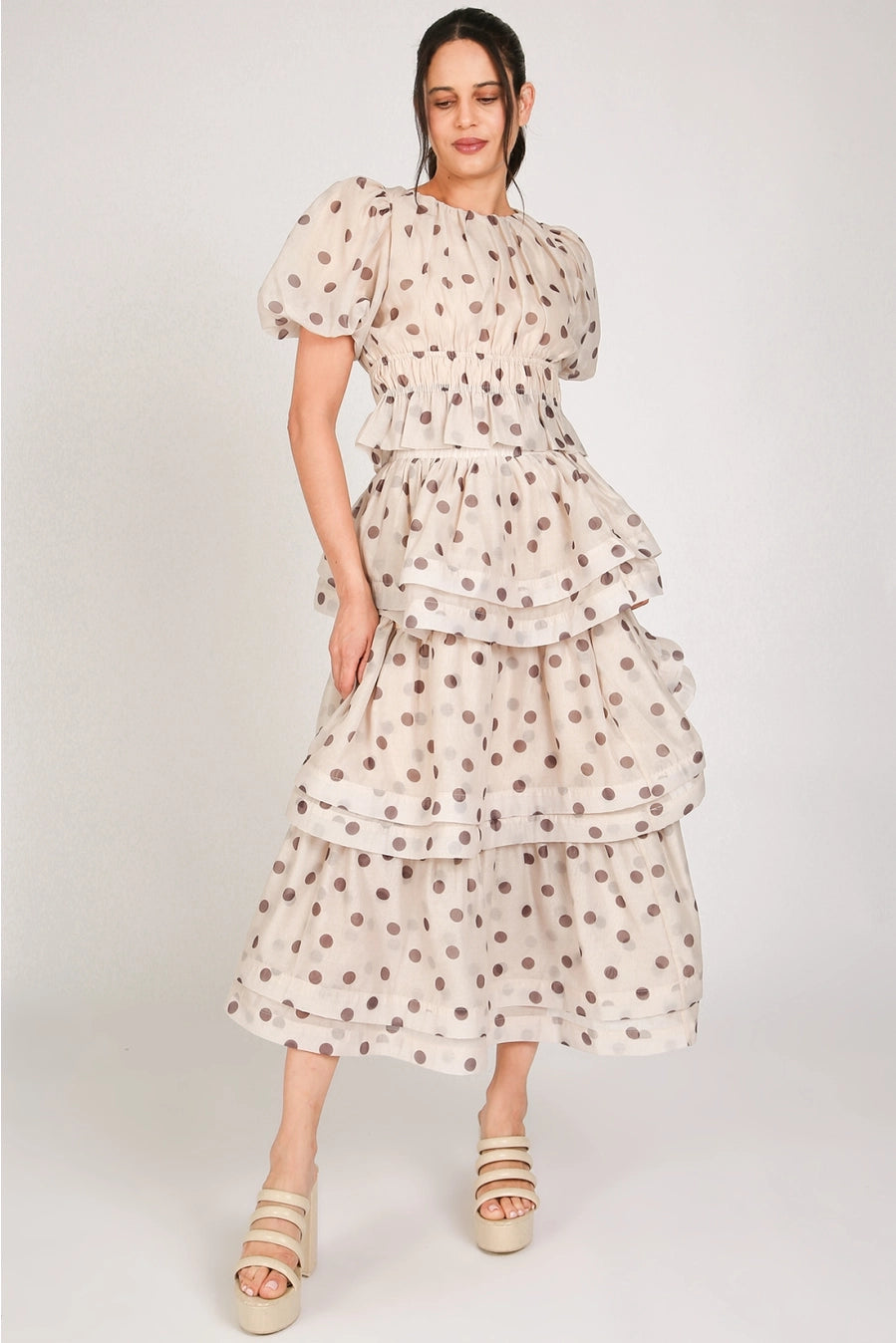 Amelie Polka Dot Set - Jupe NYC