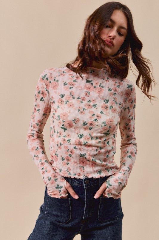 Magnolia Floral Top - Jupe NYC