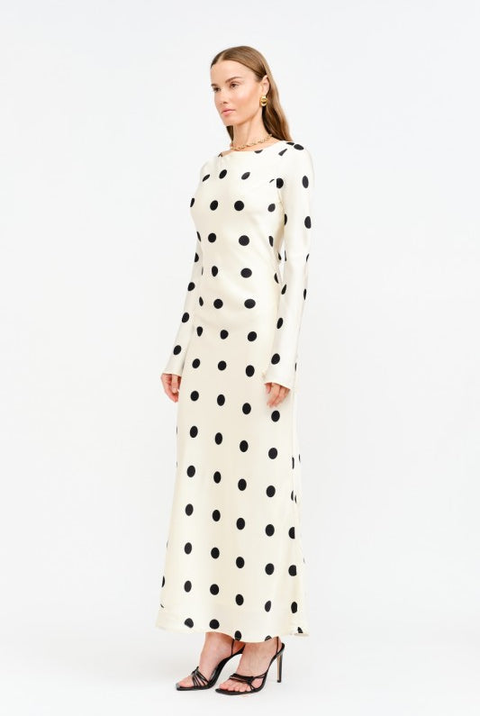 Poppy Polka Dot Dress - Jupe NYC