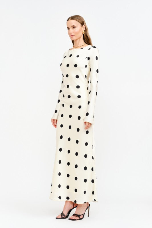 Poppy Polka Dot Dress - Jupe NYC