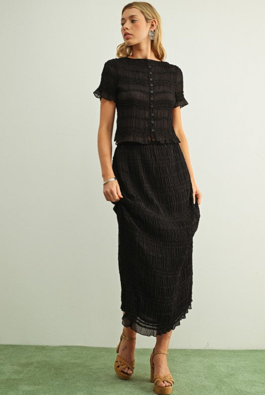 Sydney Chiffon Set - Jupe NYC