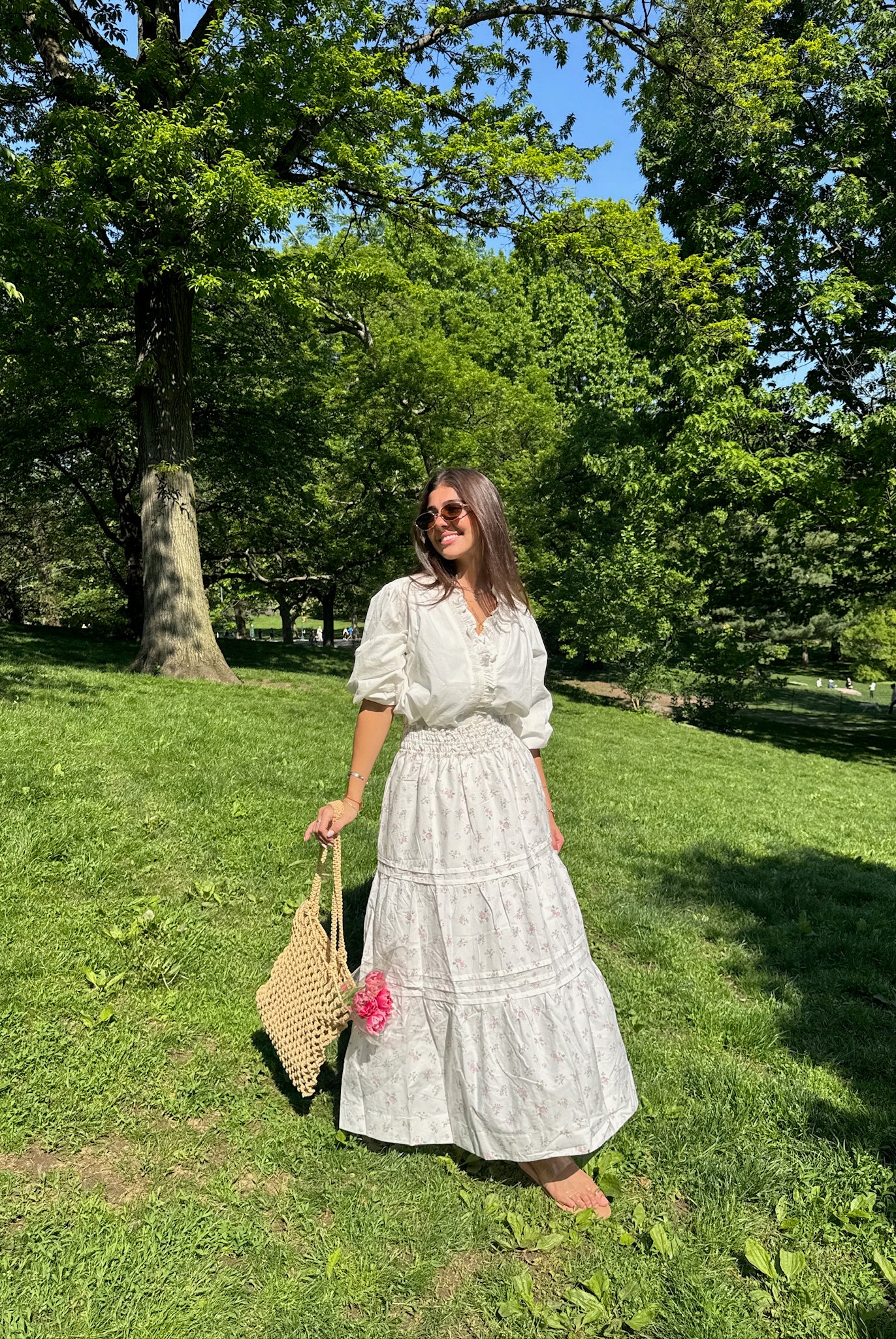 Dream Garden Maxi Skirt - Jupe NYC