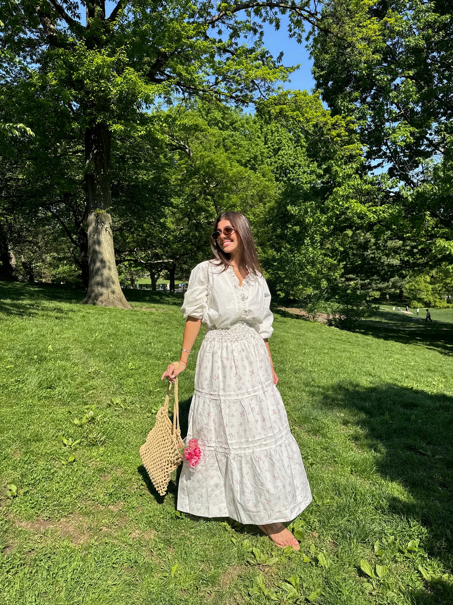 Dream Garden Maxi Skirt - Jupe NYC