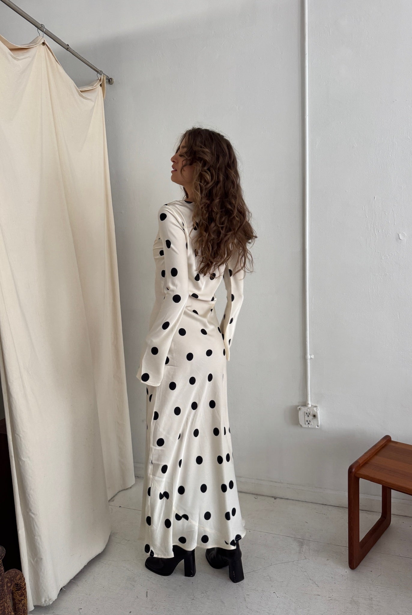 Poppy Polka Dot Dress - Jupe NYC