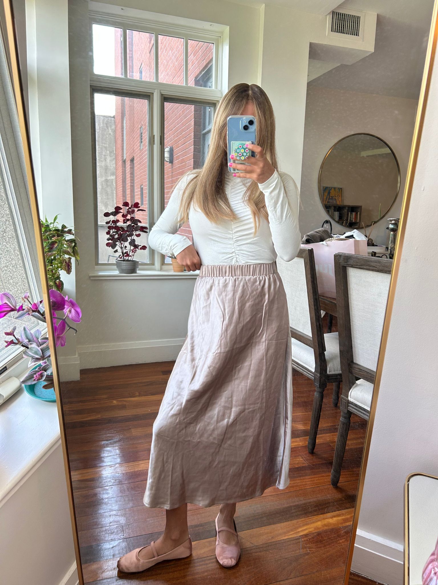 THE Midi Slip Skirt - Jupe NYC