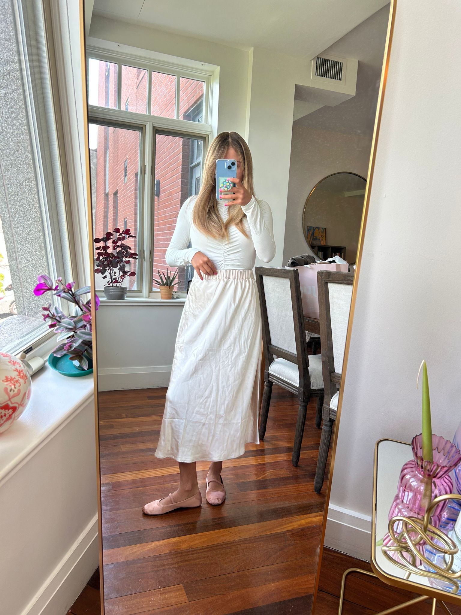 THE Midi Slip Skirt - Jupe NYC