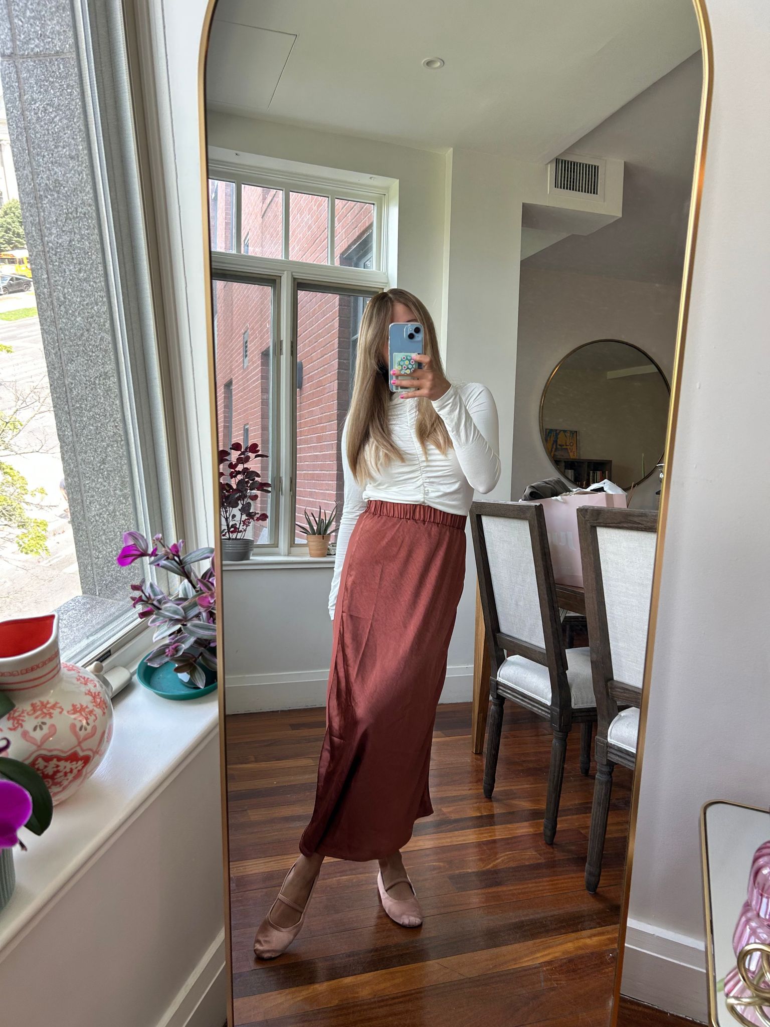 THE Midi Slip Skirt - Jupe NYC