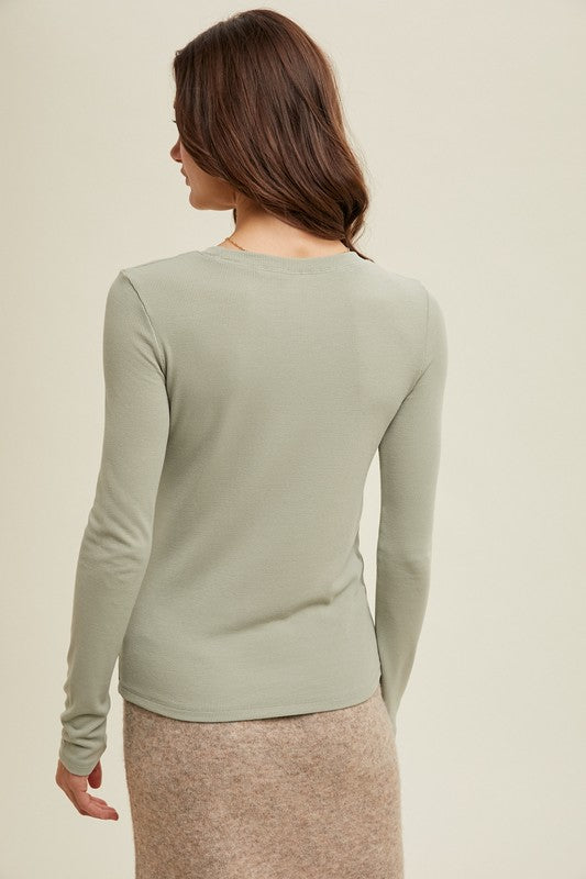 Rebecca Ribbed Top - Jupe NYC