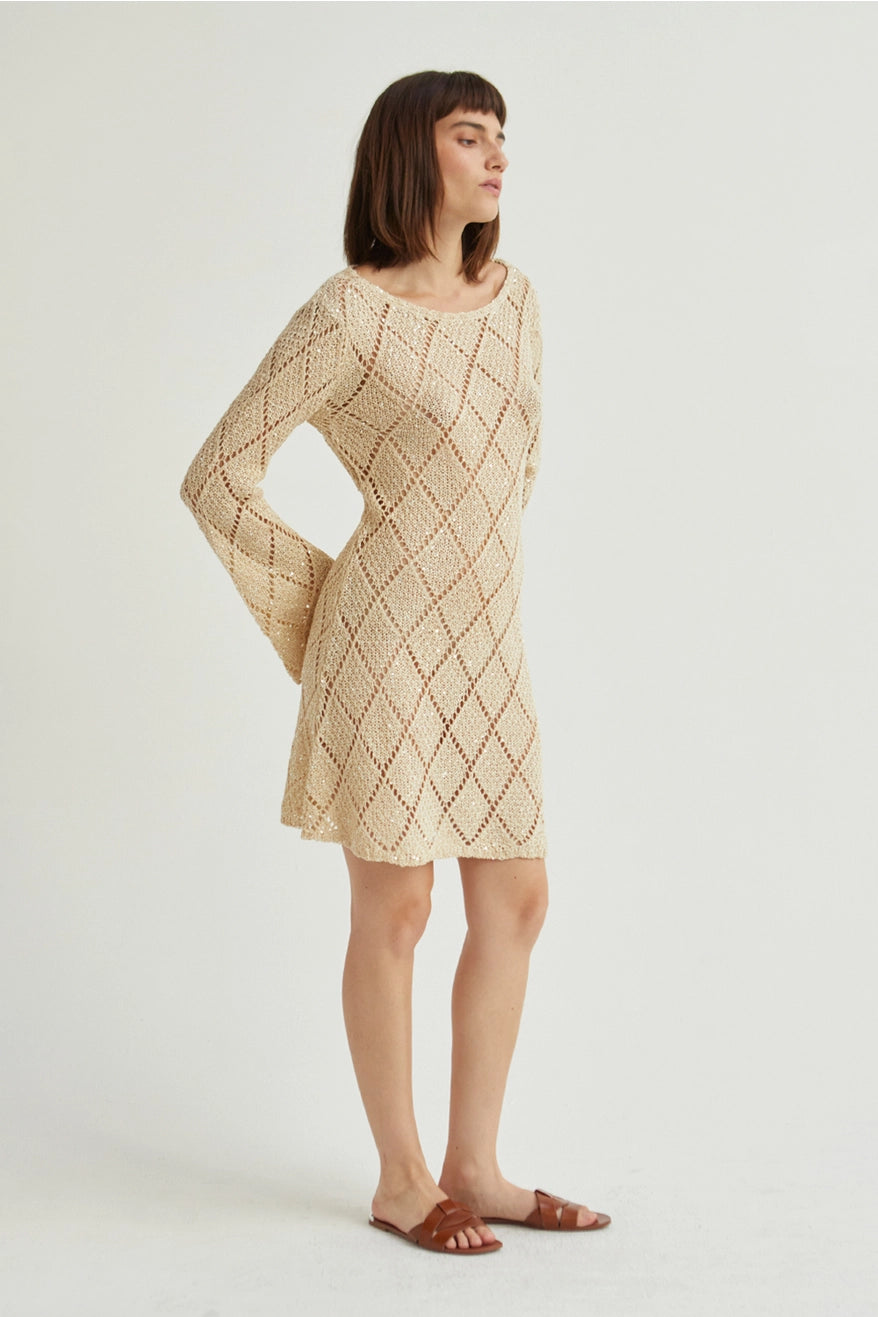 Gilded Cover Up Dress - Jupe NYC