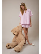 Pink Gingham Pajamas - Jupe NYC