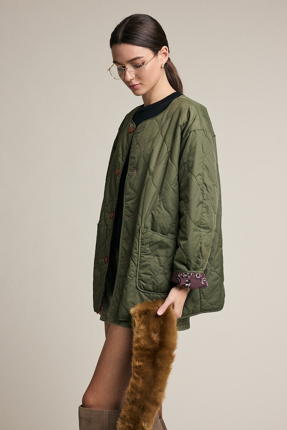 Stevie Bandana Jacket - Jupe NYC