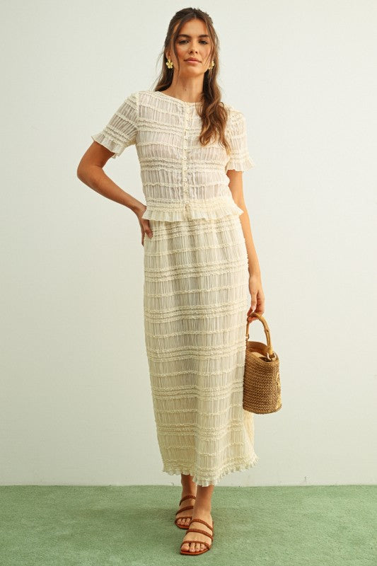 Sydney Chiffon Set - Jupe NYC