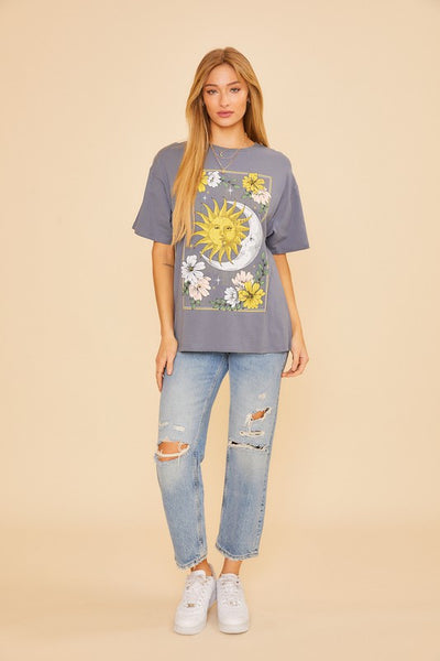 Sun and Moon Graphic Tshirt