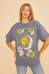 Sun and Moon Graphic Tshirt