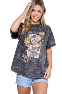 Floral Graphic T Shirt