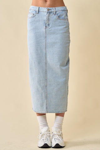 Scout Denim Maxi Skirt