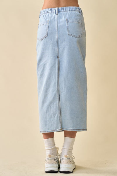 Scout Denim Maxi Skirt