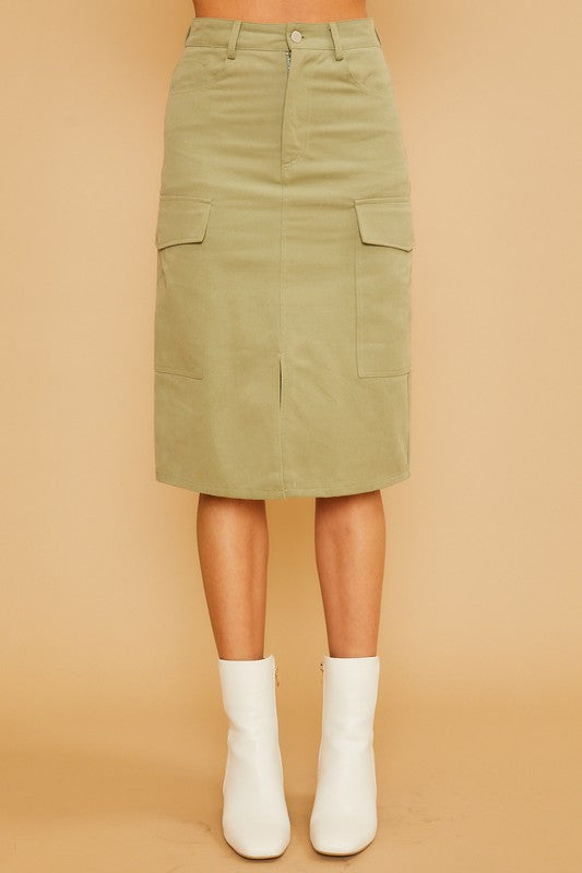 Jane Cargo Skirt