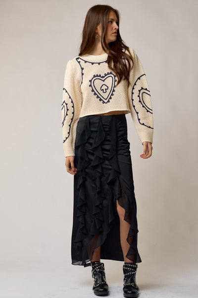 Queen of Hearts Sweater