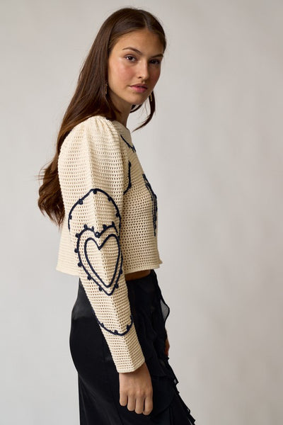 Queen of Hearts Sweater