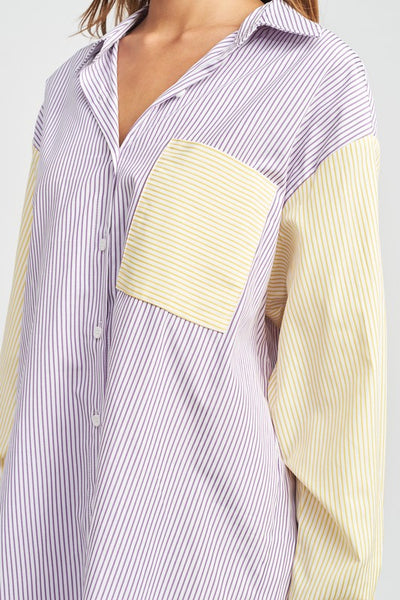 Jennifer Boyfriend Shirt - Jupe NYC
