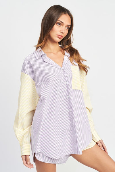 Jennifer Boyfriend Shirt - Jupe NYC