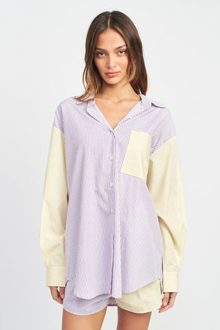 Jennifer Boyfriend Shirt - Jupe NYC