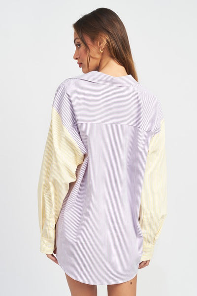 Jennifer Boyfriend Shirt - Jupe NYC