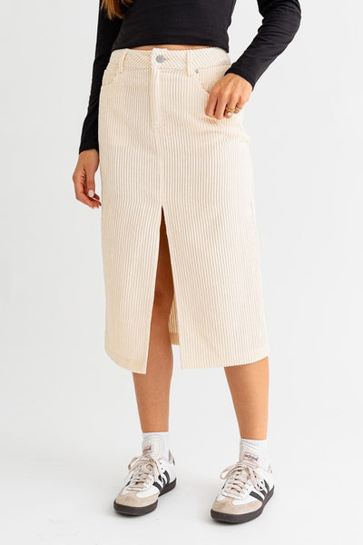 Dylan Corduroy Skirt