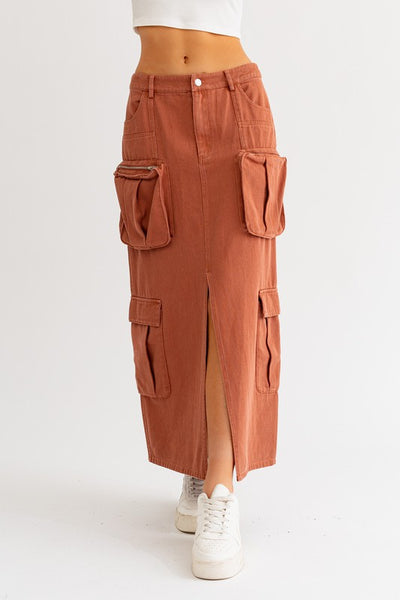 Gwen Utility Cargo Skirt