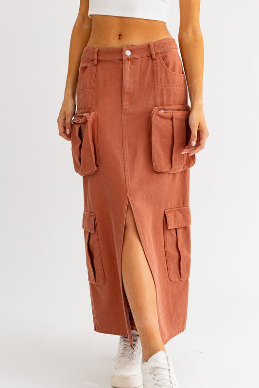 Utility clearance skirt orange