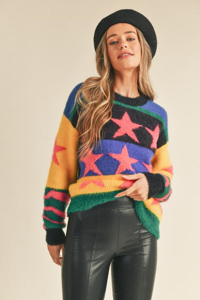 Mohair Star Sweater