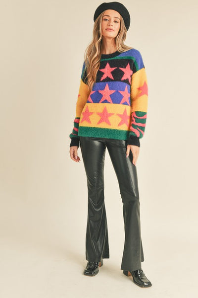 Mohair Star Sweater