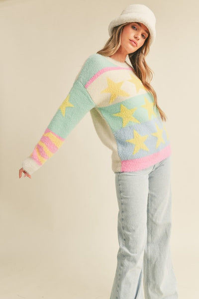 Mohair Star Sweater