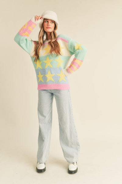 Mohair Star Sweater