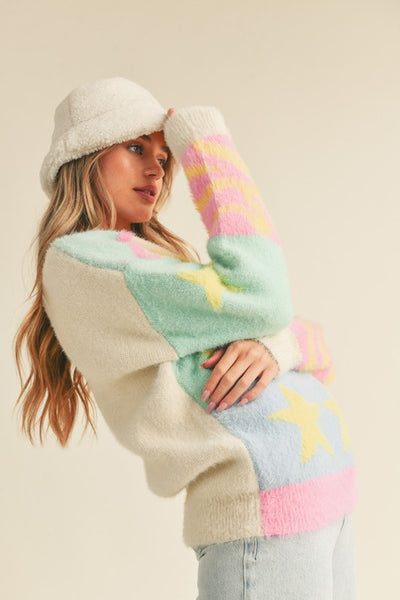 Mohair Star Sweater