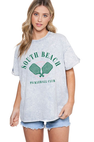 Pickleball Club Graphic Tshirt