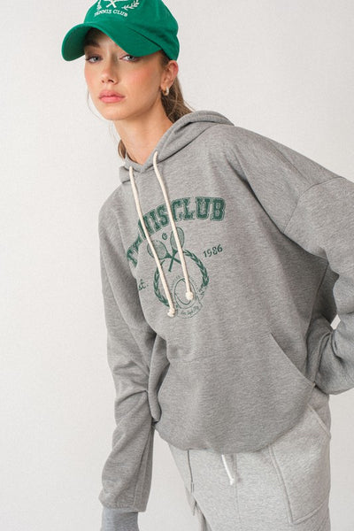 Tennis Club Graphic Sweatshirt