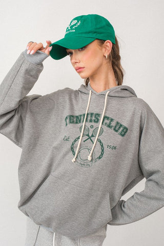 Tennis Club Graphic Sweatshirt